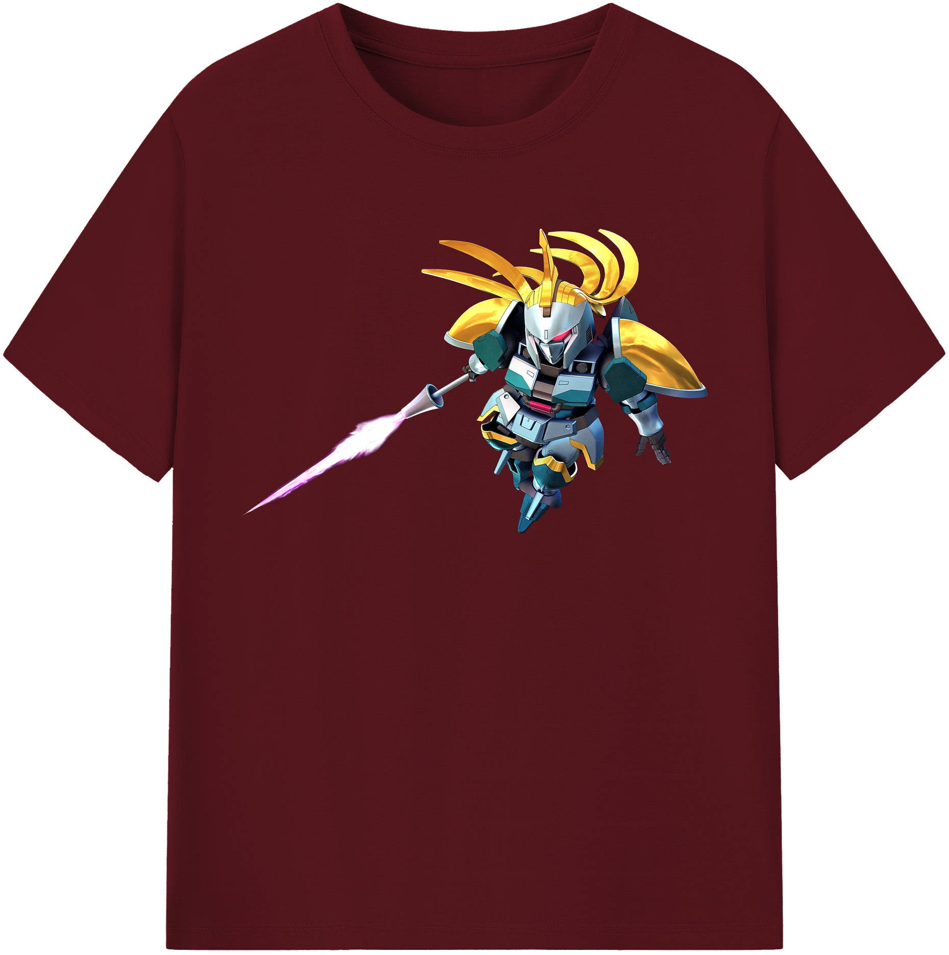 （画像用） 機動戦士ガンダム Mobile Suit Gundam 綿100％半袖Tシャツ（フロントプリント）